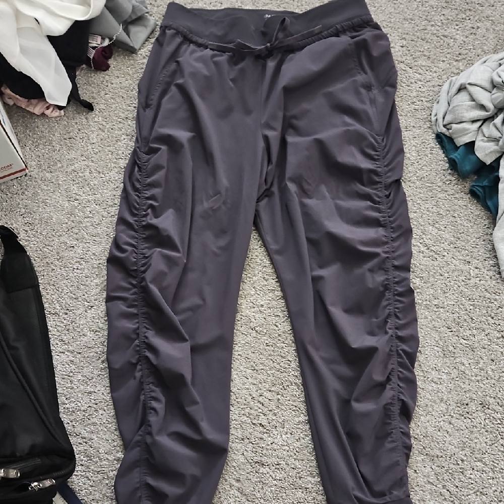 Athleta Charcoal Jogger Pants
